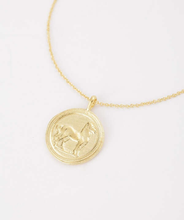 Chibi Jewels/Greek Horse Coin Necklace