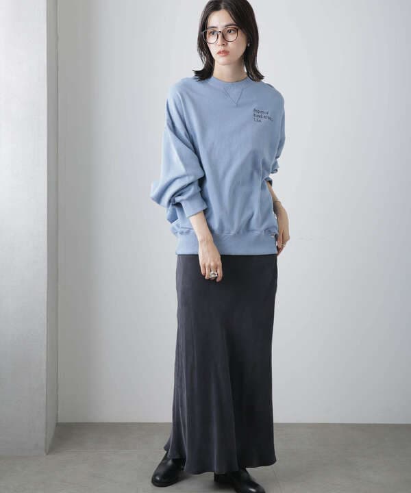 RUSSELL ATHLETIC/別注 SWEAT CREW NECK EMB SHIRT(セットアップ可)