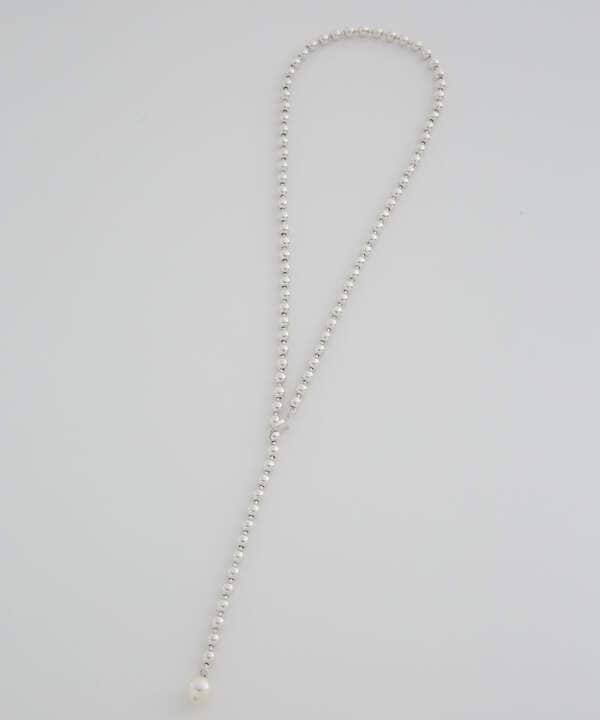 PHILIPPE AUDIBERT/long necklace  シルバー