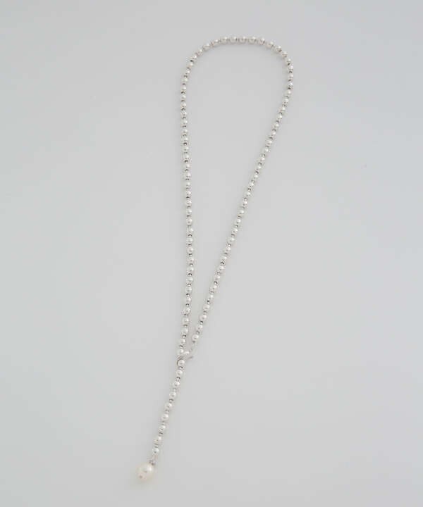 PHILIPPE AUDIBERT/long necklace  シルバー
