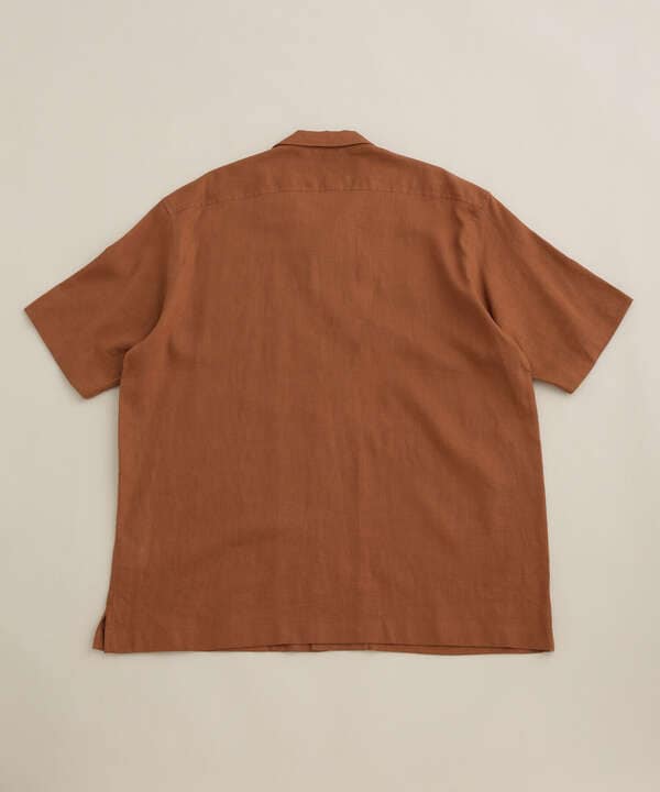 LB.04/フレンチリネンオープンカラーシャツ