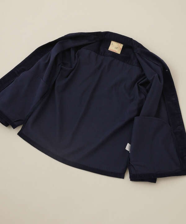 LB.04/オープンカラーコーデュロイシャツジャケット