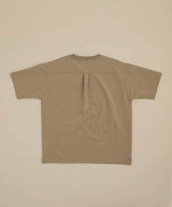 LB.04/異素材切り替えTシャツ
