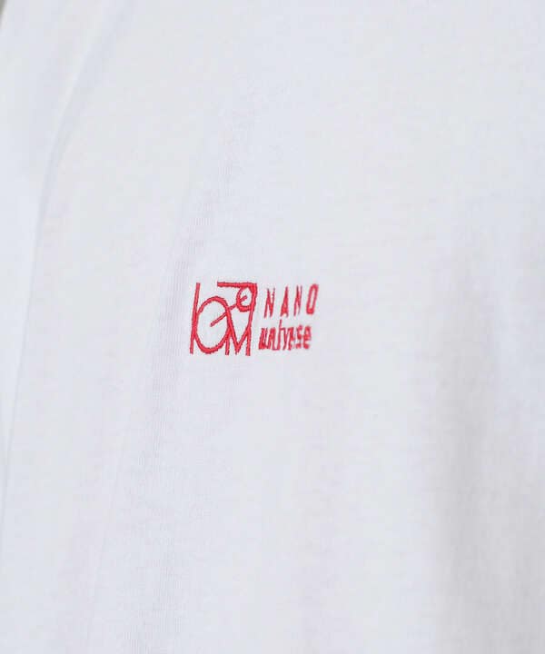 LB.04/WEB限定 ロゴ刺繍クルー半袖 フロント小ロゴ