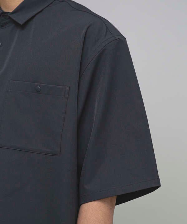 LB.04/ストレッチタフタプランサーシャツ 半袖