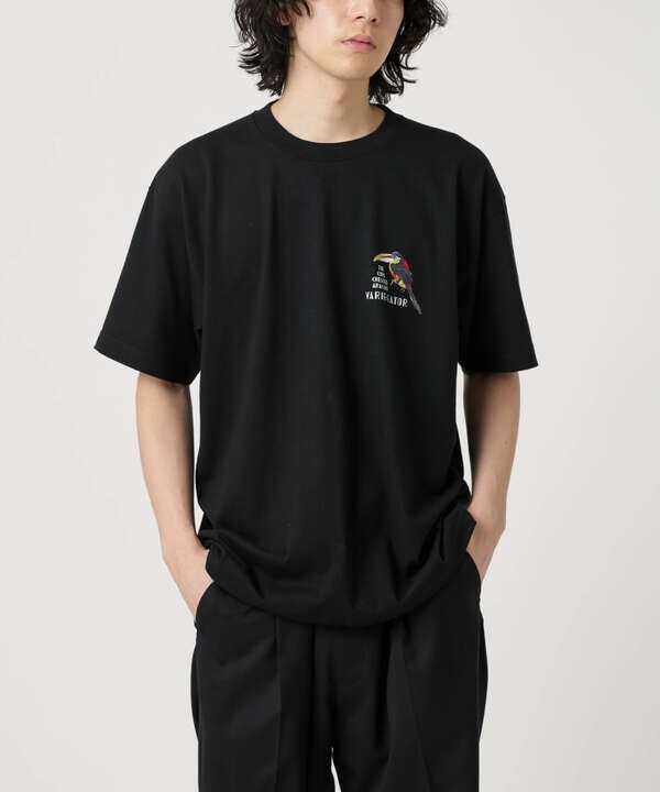 LB.04/「Variegator別注」バードプリントTシャツ