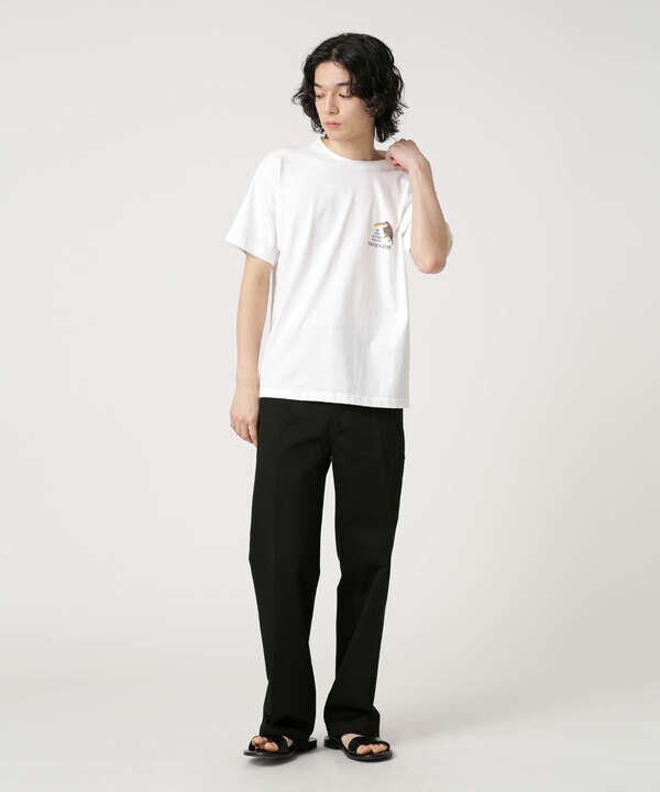 LB.04/「Variegator別注」バードプリントTシャツ