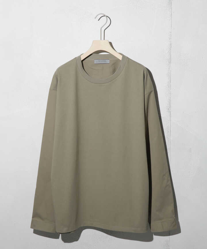 布帛ドッキングTシャツ 長袖（6723223216） | NANO universe ( ナノ