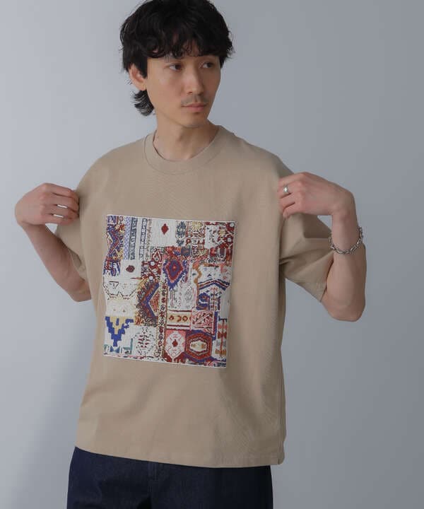 フレームアートワイドＴシャツ 半袖