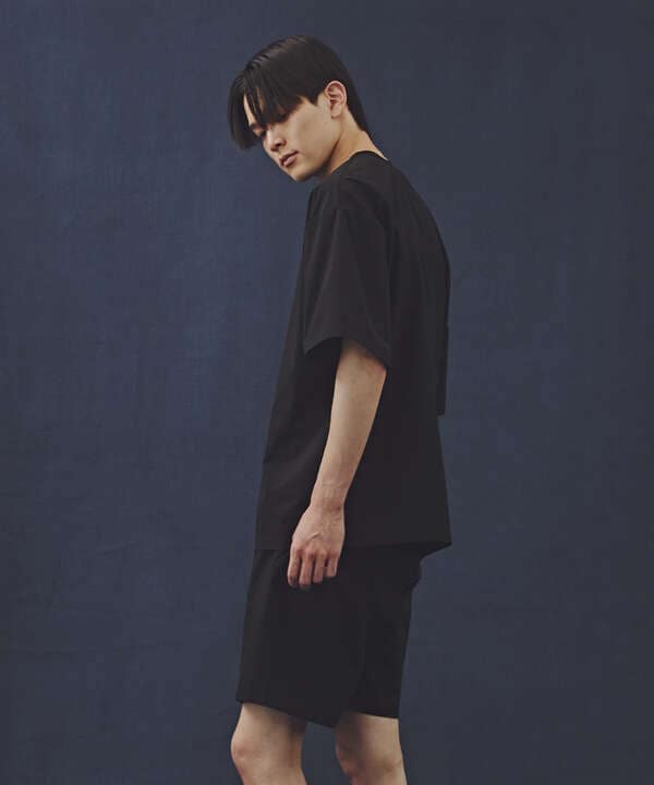 「Commonuse」SOLOTEXクルーネックTシャツ