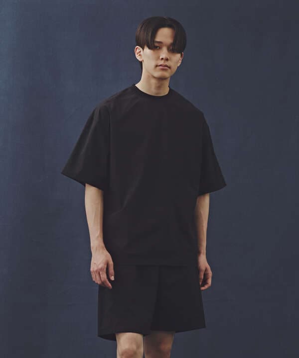 「Commonuse」SOLOTEXクルーネックTシャツ