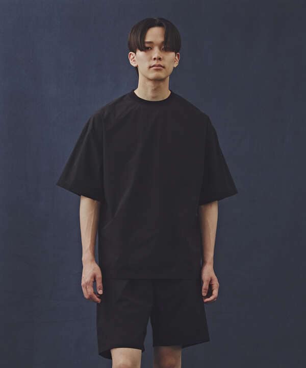 「Commonuse」SOLOTEXクルーネックTシャツ