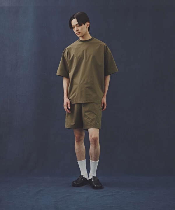 「Commonuse」SOLOTEXクルーネックTシャツ