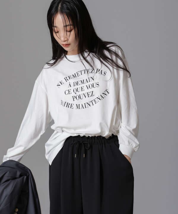 ロゴロングスリーブＴシャツ