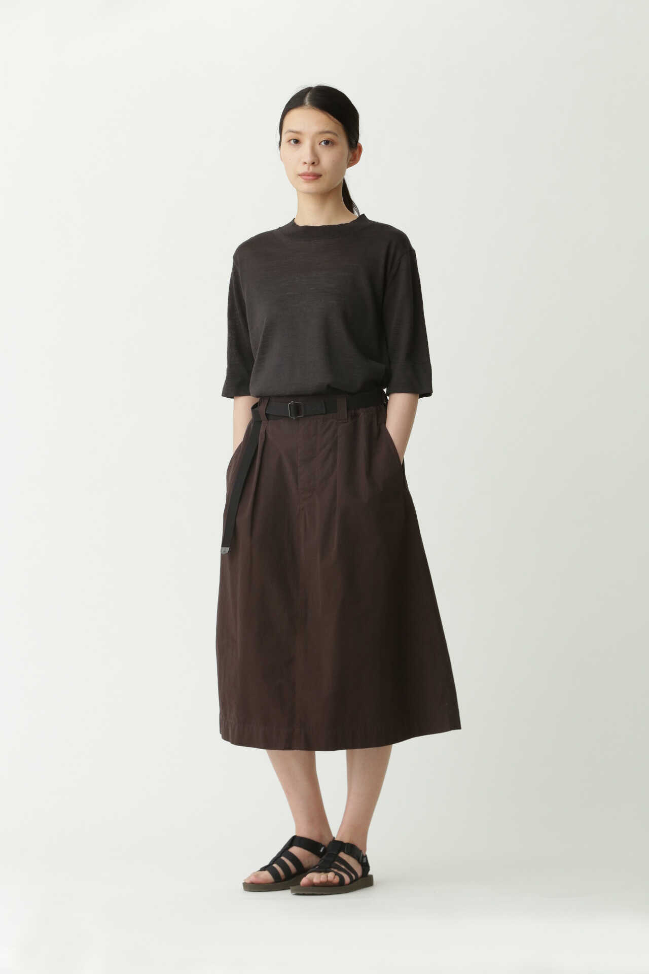 RAMIE COTTON DEEP RIB T SHIRT9
