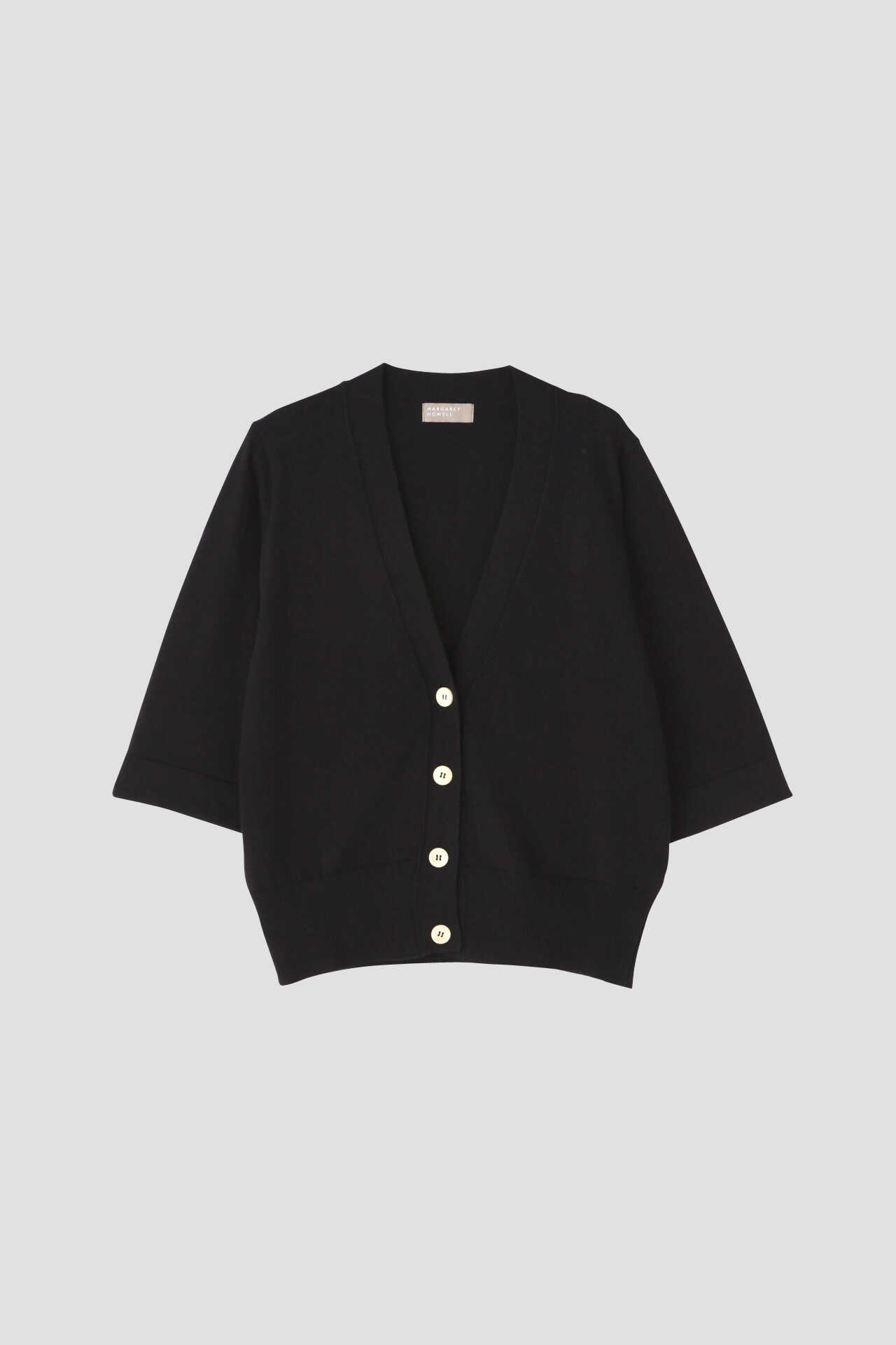 V NECK COTTON CARDIGAN6