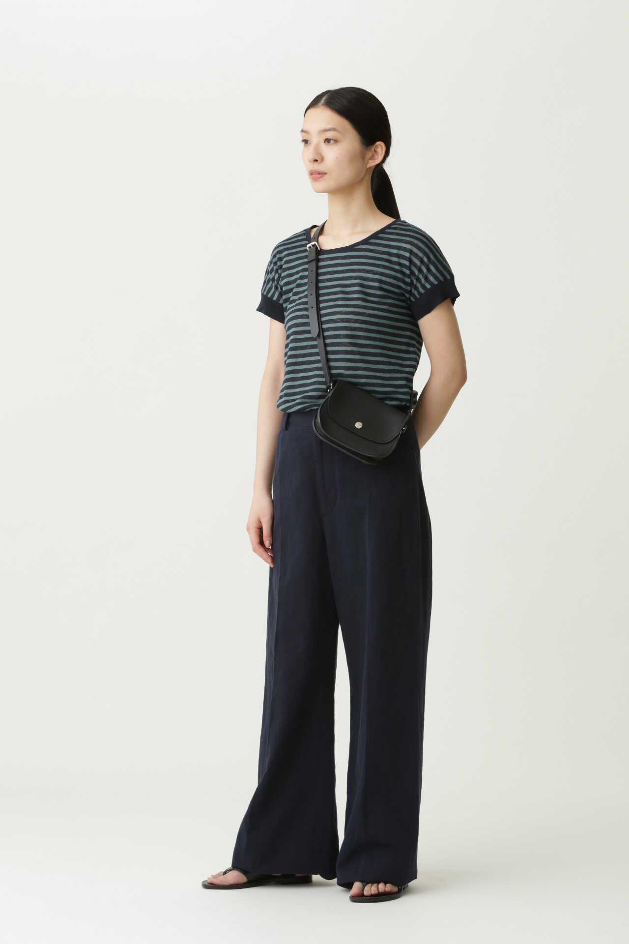 LINEN STRIPE JERSEY9
