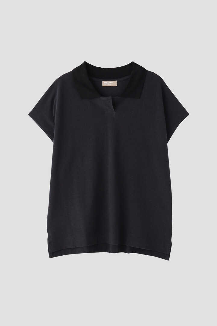 SILK COLLAR POLO1