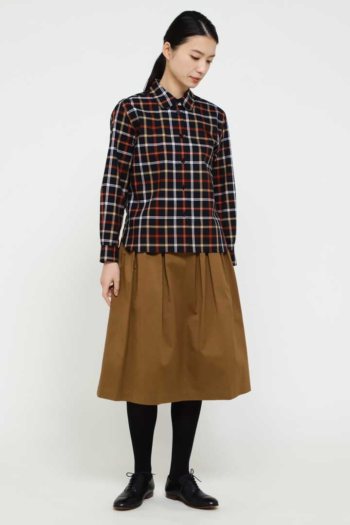 CHECK COTTON WOOL TWILL5