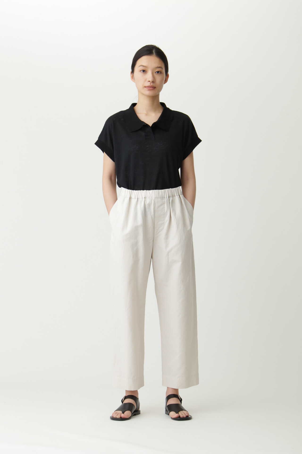 LINEN JERSEY POLO10