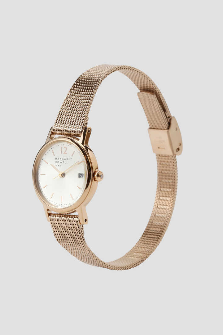 MESH BAND DATE WATCH1