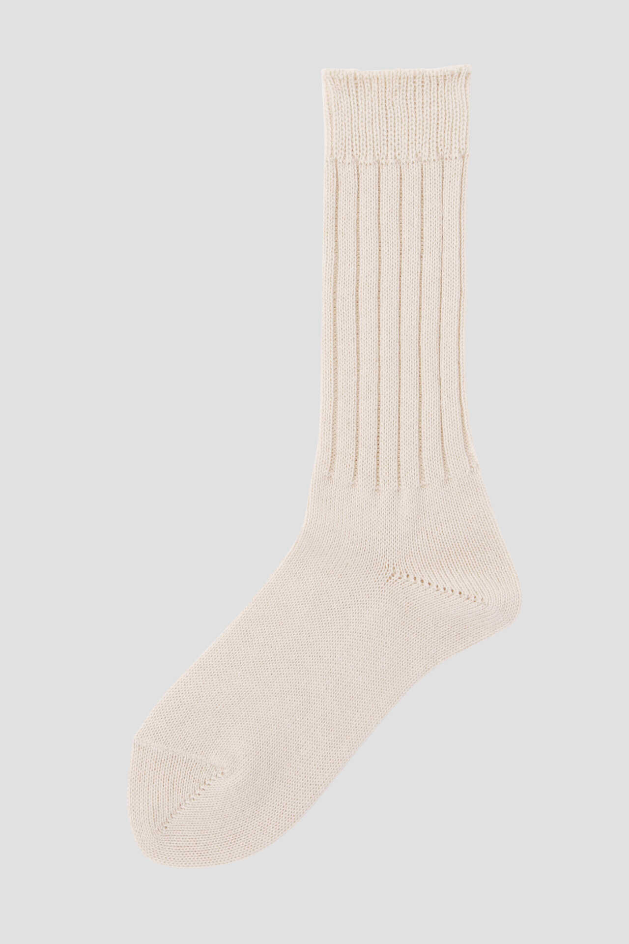 COTTON CASHMERE RIB SOCK6