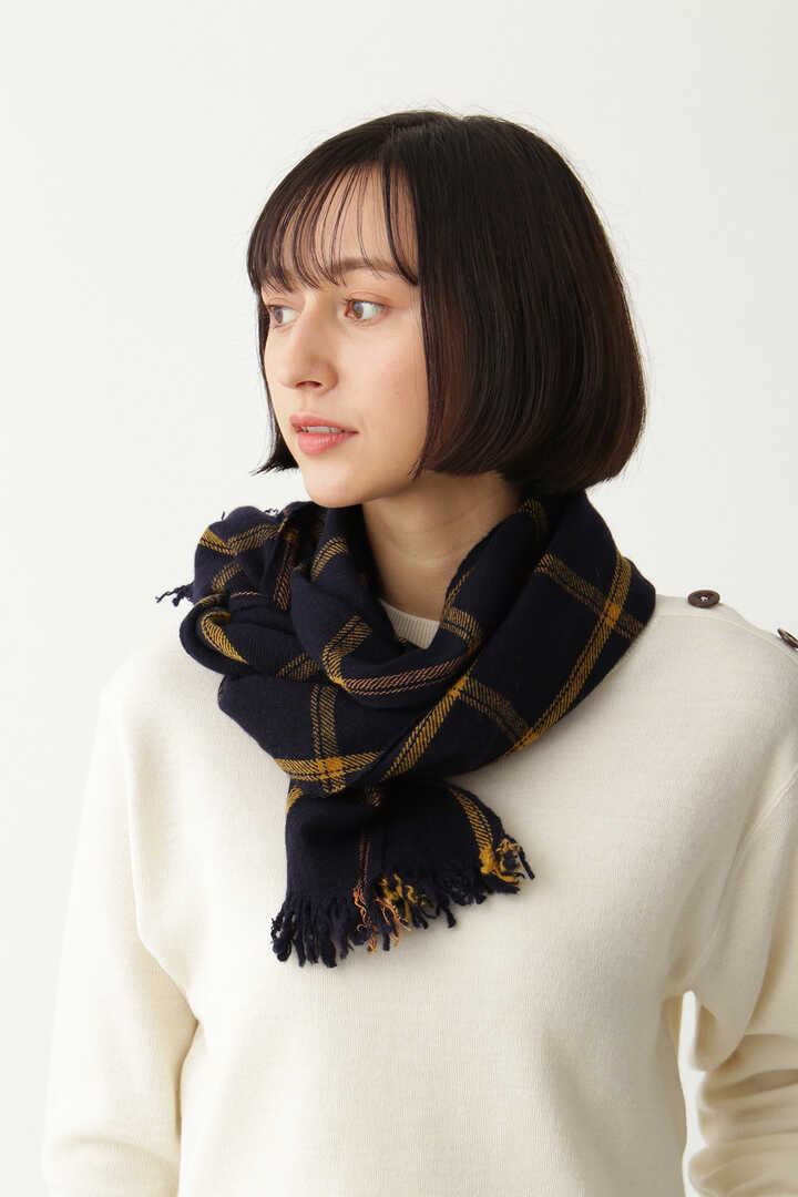 GRID CHECK SCARF1
