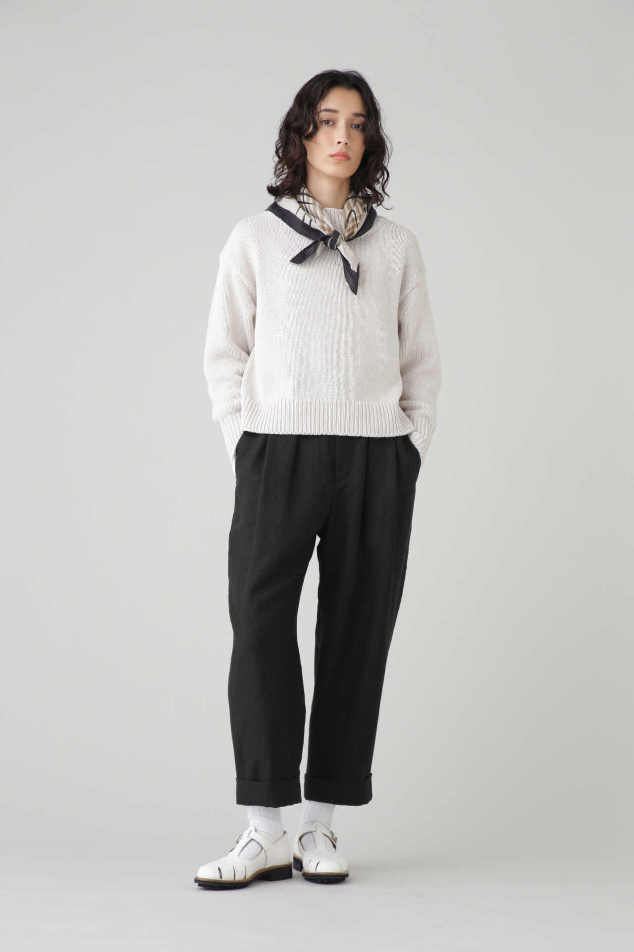 LINEN WOOL TWILL13