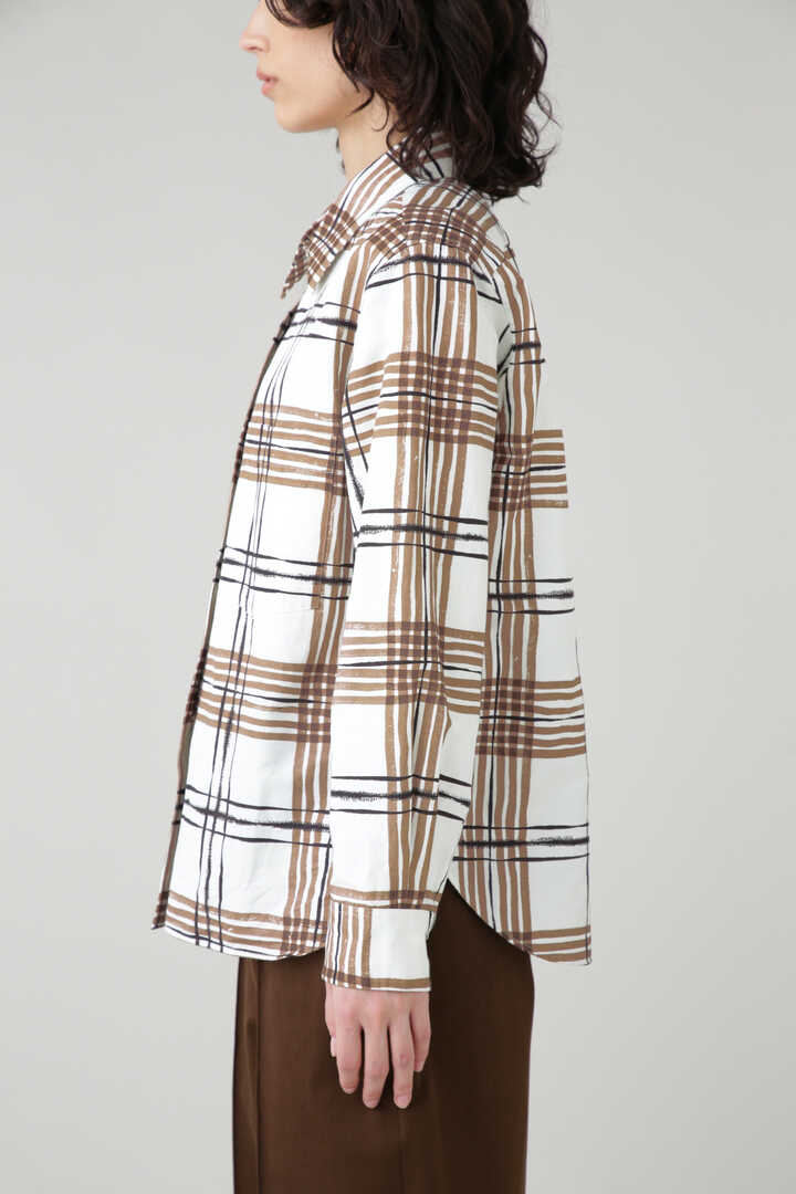 PAINTED CHECK COTTON LINEN4