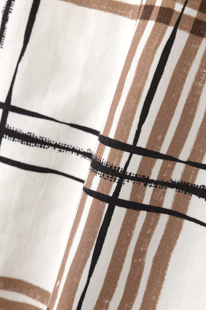 PAINTED CHECK COTTON LINEN7