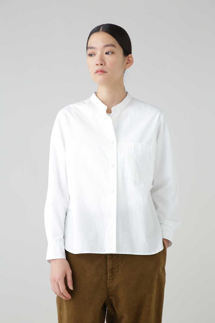 MARGARET HOWELL MHL. カラーレスシャツ - シャツ/ブラウス(七分/長袖)