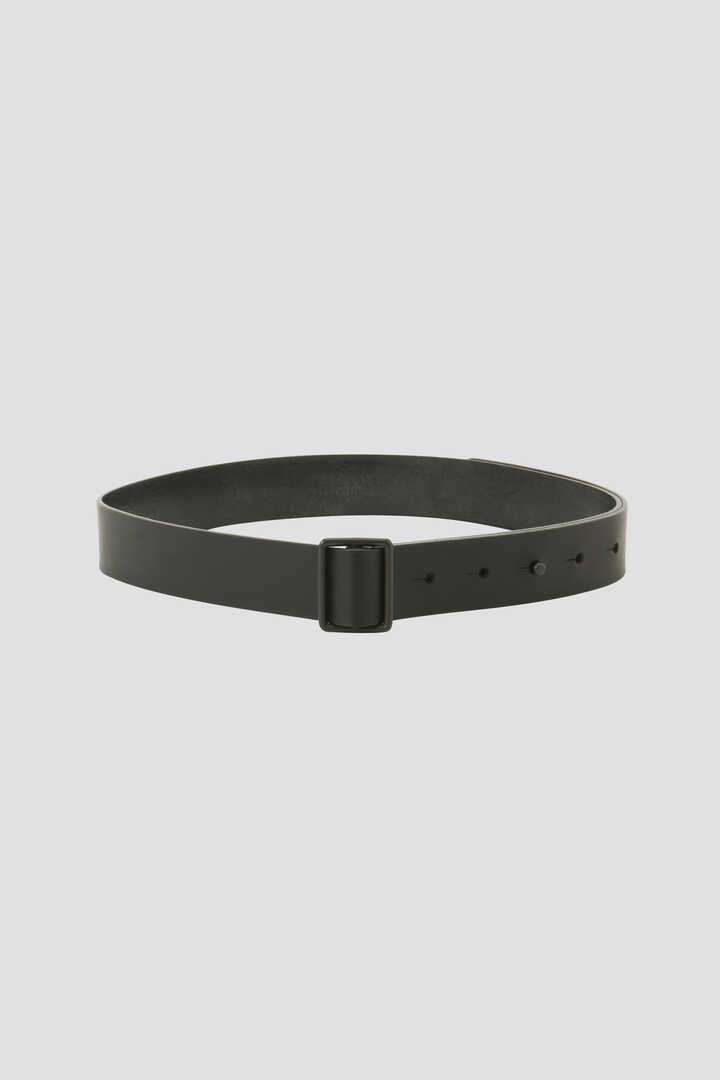 OILED LEATHER STUDS BELT1