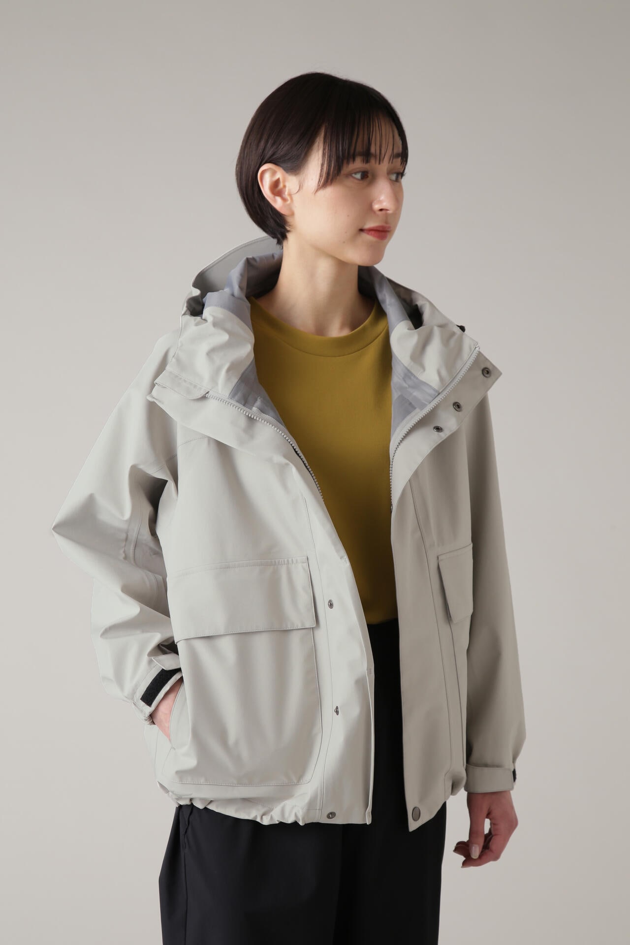 GORE-TEX WATER PROOFED POLYESTER POPLIN | MARGARET HOWELL 