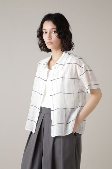 SHEER COTTON SILK CHECK_033