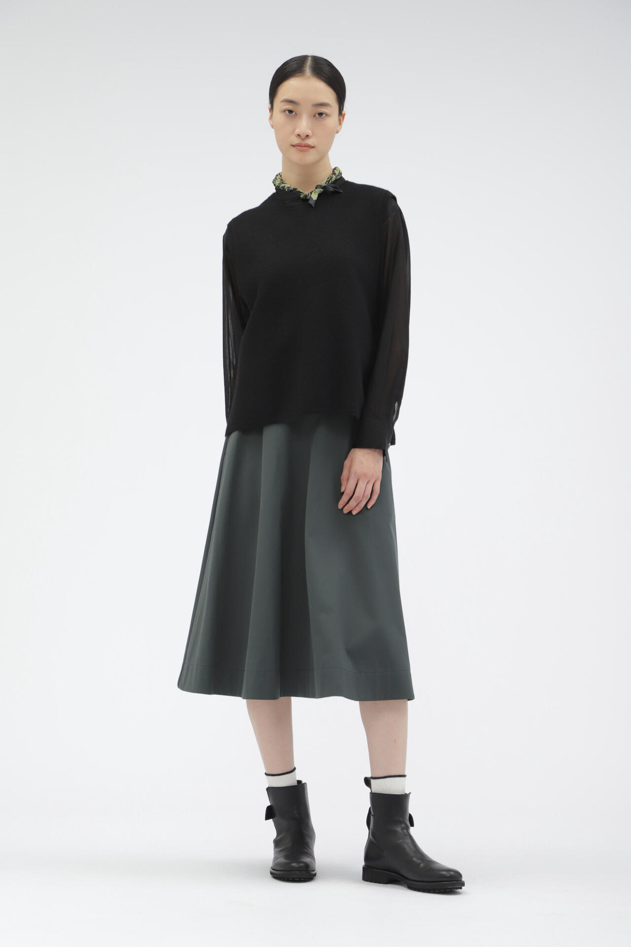 9月上旬-下旬 FINE WOOL COTTON TWILL | MARGARET HOWELL | MARGARET  