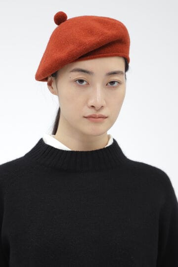 MERINO CASHMERE BERET_100