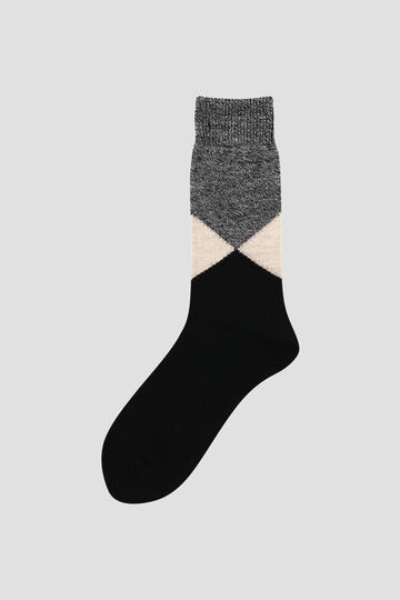 WOOL ARGYLE SOCKS_010