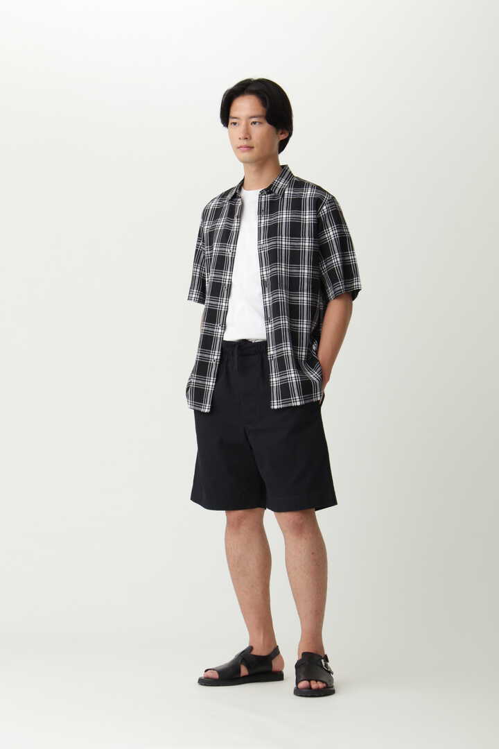 BLACK & WHITE CHECK LINEN4