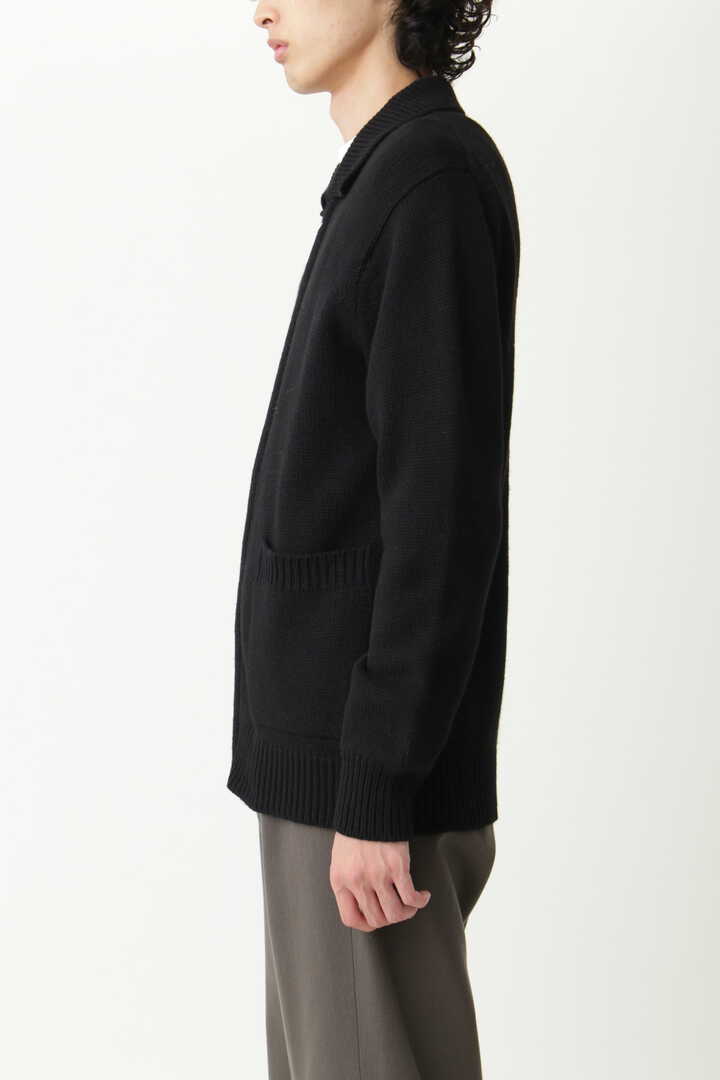 WOOL CASHMERE CHUNKY ZIP BLOUSON3