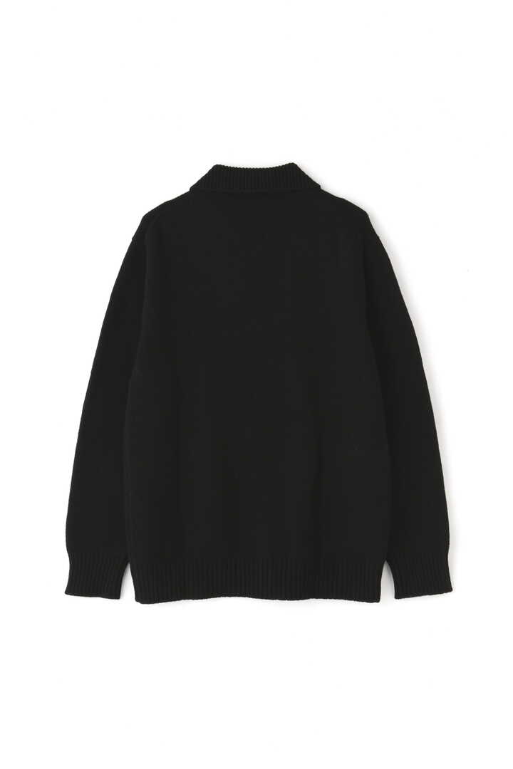 WOOL CASHMERE CHUNKY ZIP BLOUSON5
