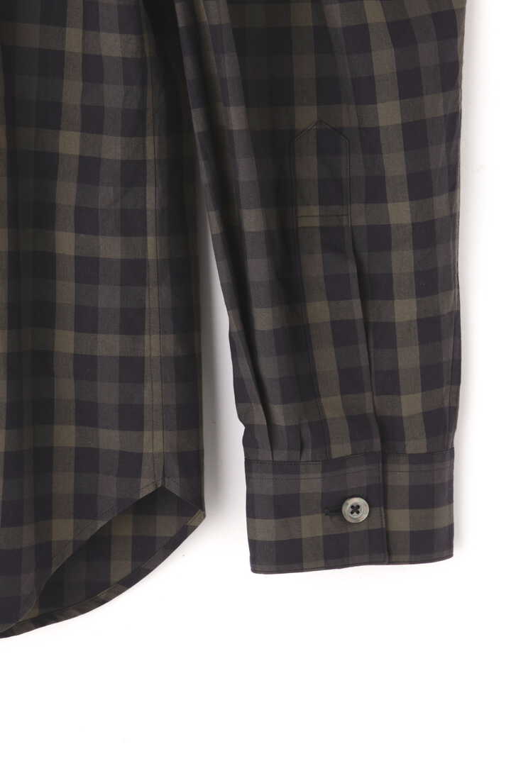 DARK TONE GINGHAM COTTON POPLIN3