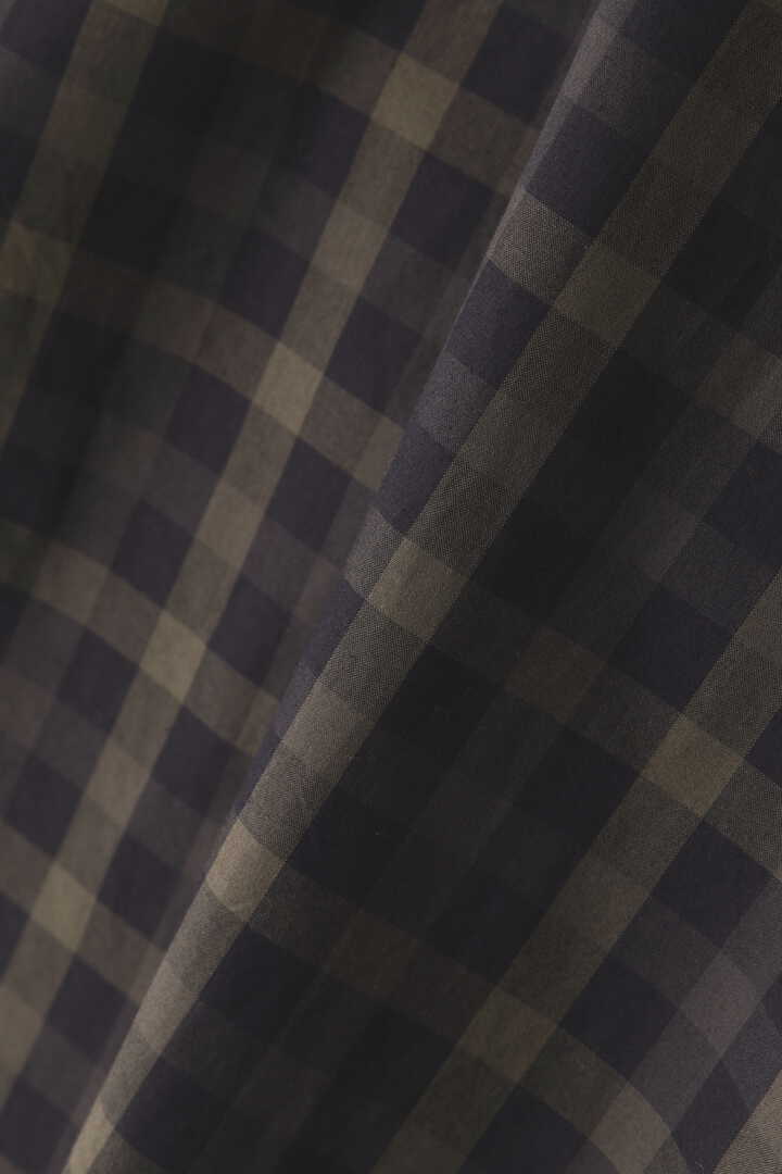 DARK TONE GINGHAM COTTON POPLIN4