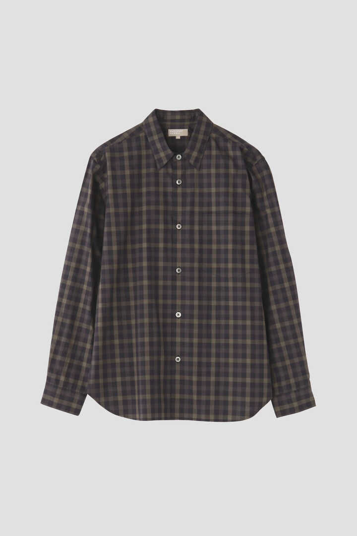 DARK TONE GINGHAM COTTON POPLIN1