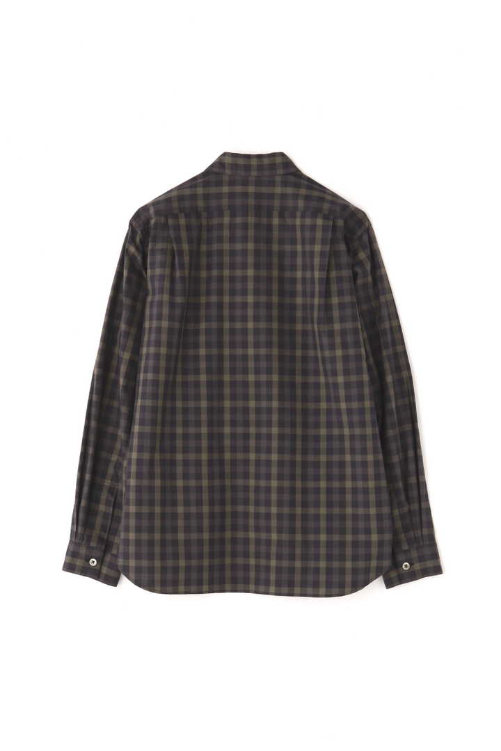 DARK TONE GINGHAM COTTON POPLIN2