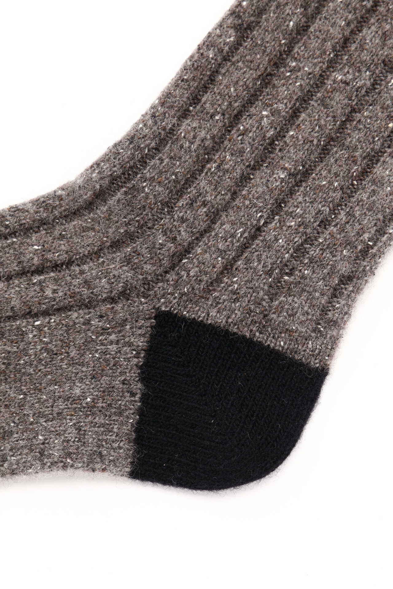 NEP YARN WIDE RIB SOCK5