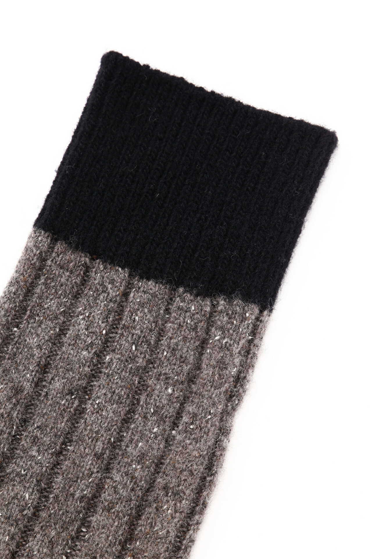 NEP YARN WIDE RIB SOCK4