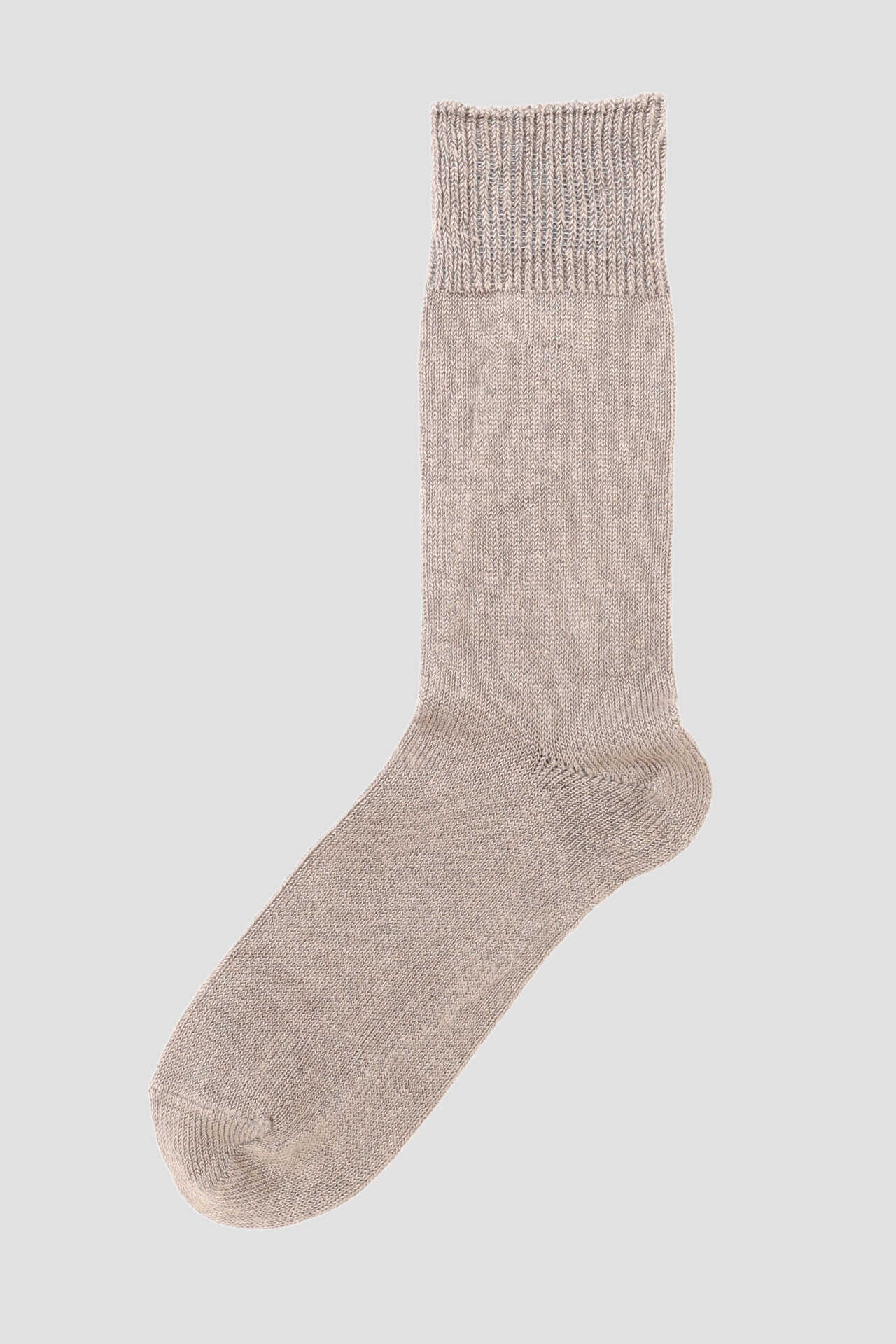 PLAIN LINEN SOCK6