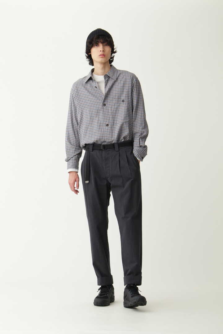 GRID CHECK COTTON CASHMERE2