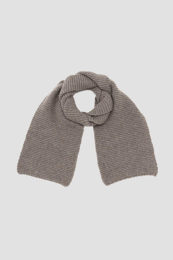 CHUNKY PURL STITCH SCARF1