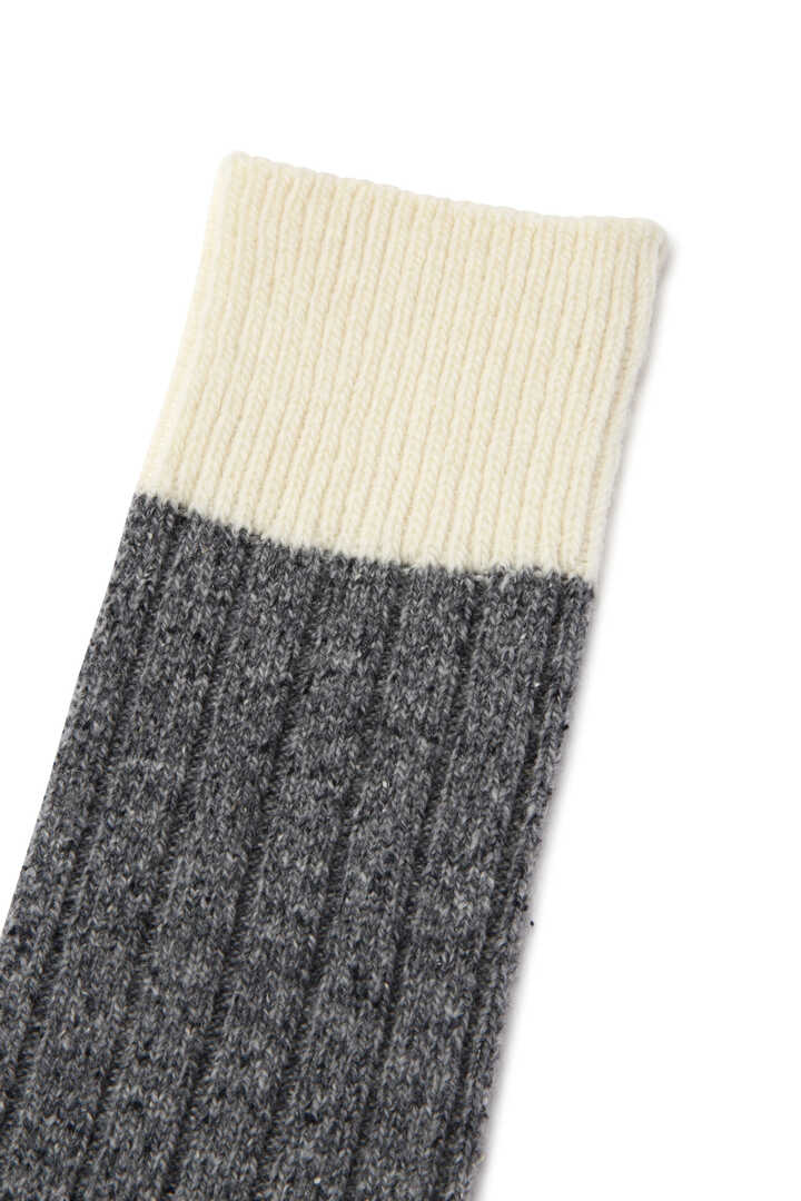 NEP YARN WIDE RIB SOCK2